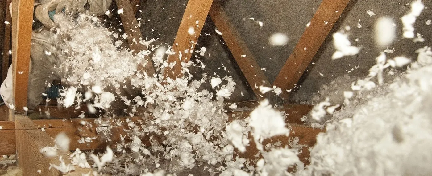Blown-In Insulation detail for insulation planning