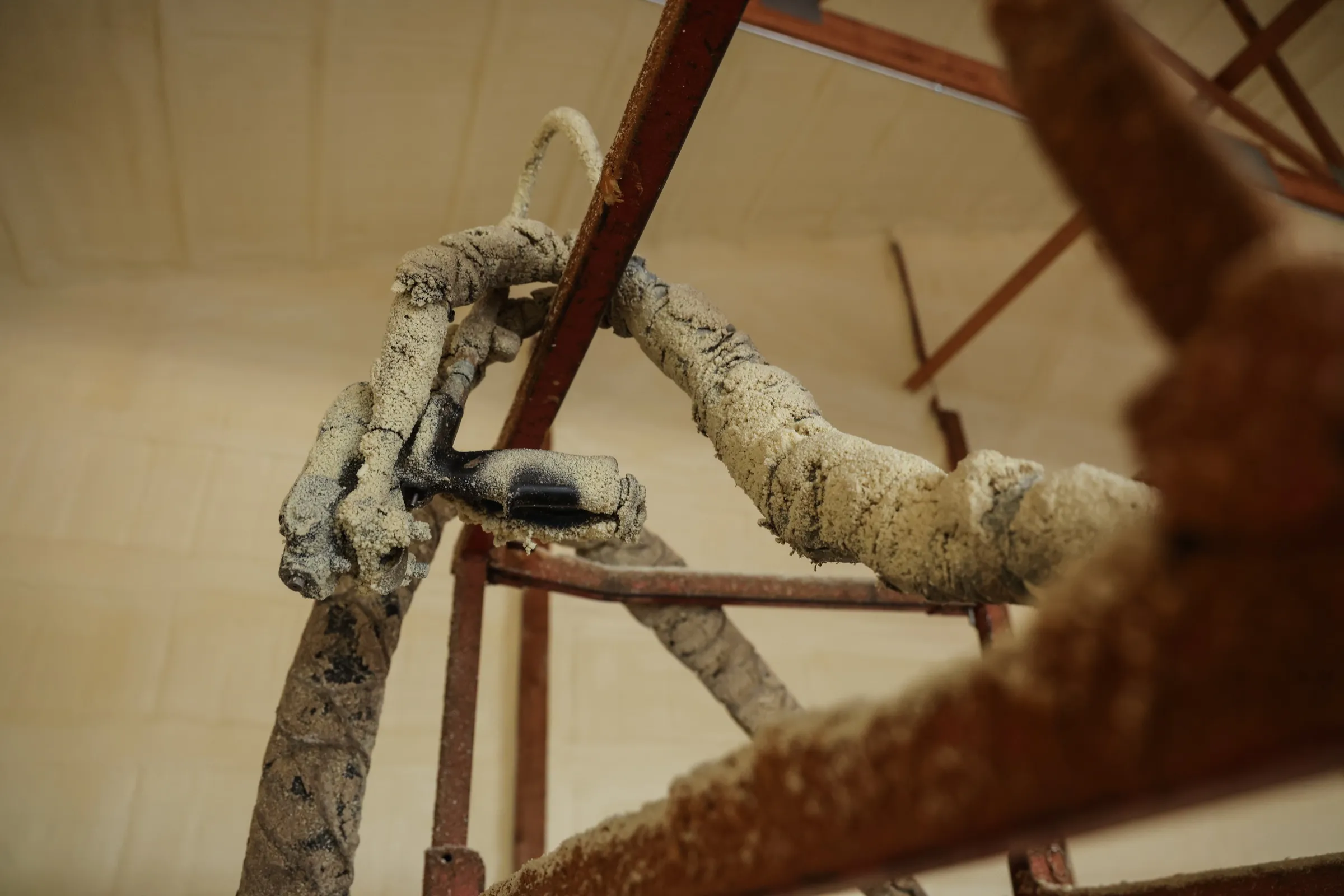 Commercial Insulation in a building assembly