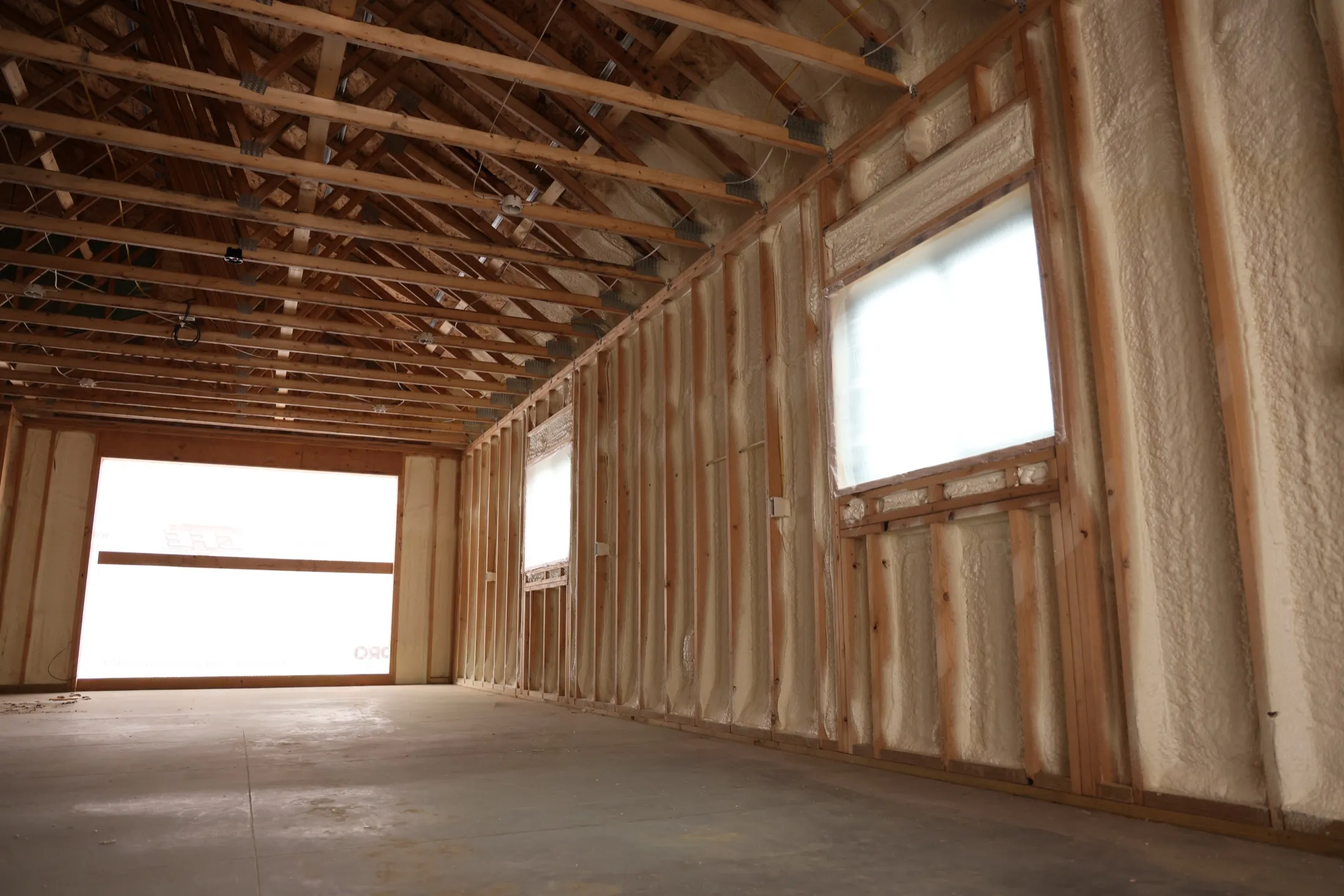Crawl Space Insulation in a building assembly